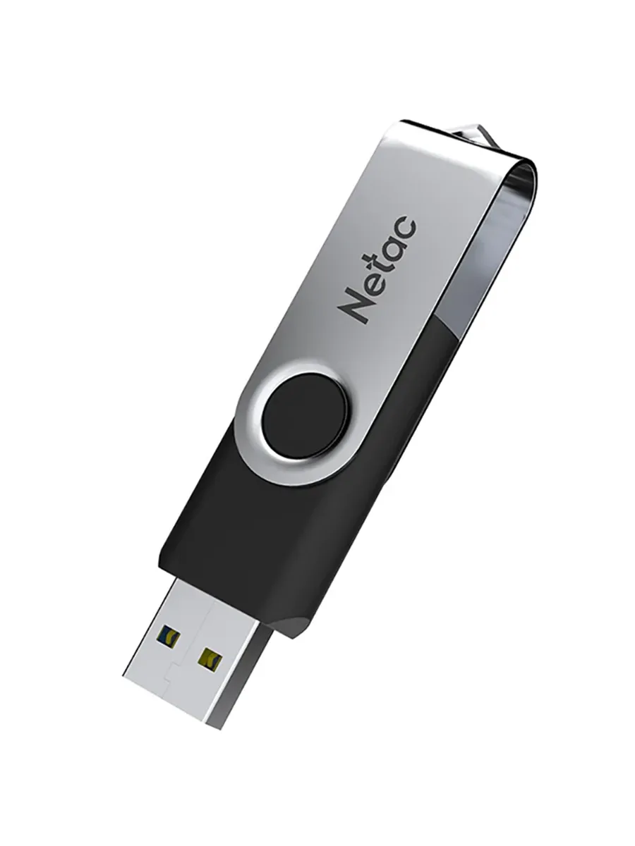 USB флешка 64Гб Netac U505 черный
