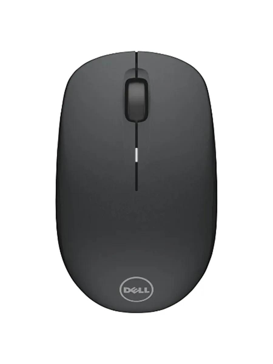 Беспроводная мышь 1000 dpi 3 клавиши Dell WM-126 черный