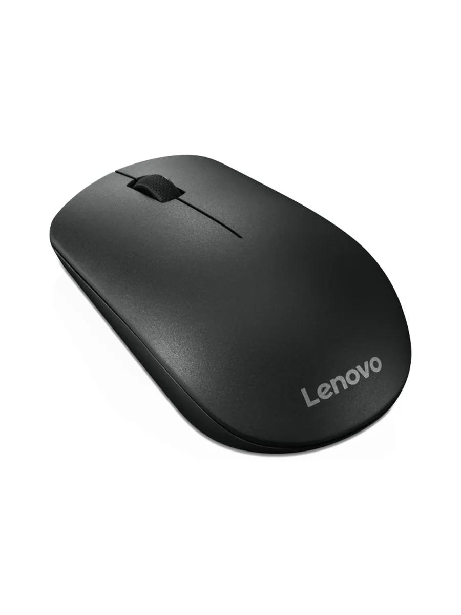 Беспроводная мышь 1200 dpi 3 клавиши Lenovo WM-400 черный