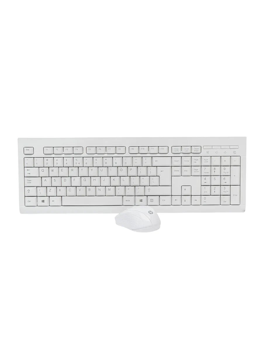 Беспроводная клавиатура и мышь HP Combo C2710 белый