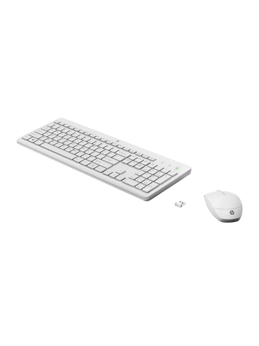 Беспроводная клавиатура и мышь HP Combo 230 белый