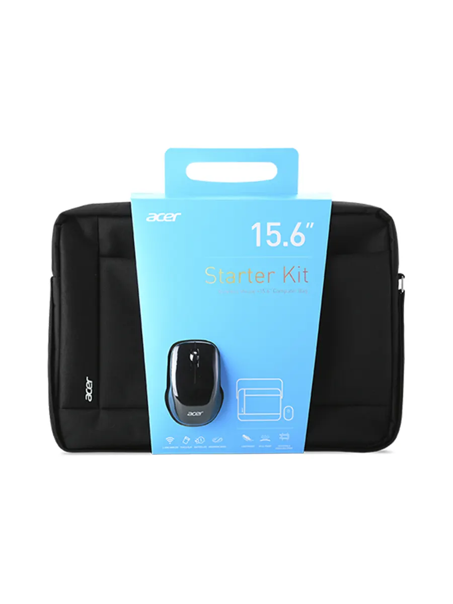 Сумка для ноутбука 15.6″ с мышкой Acer Starter Kit ABG960 черный