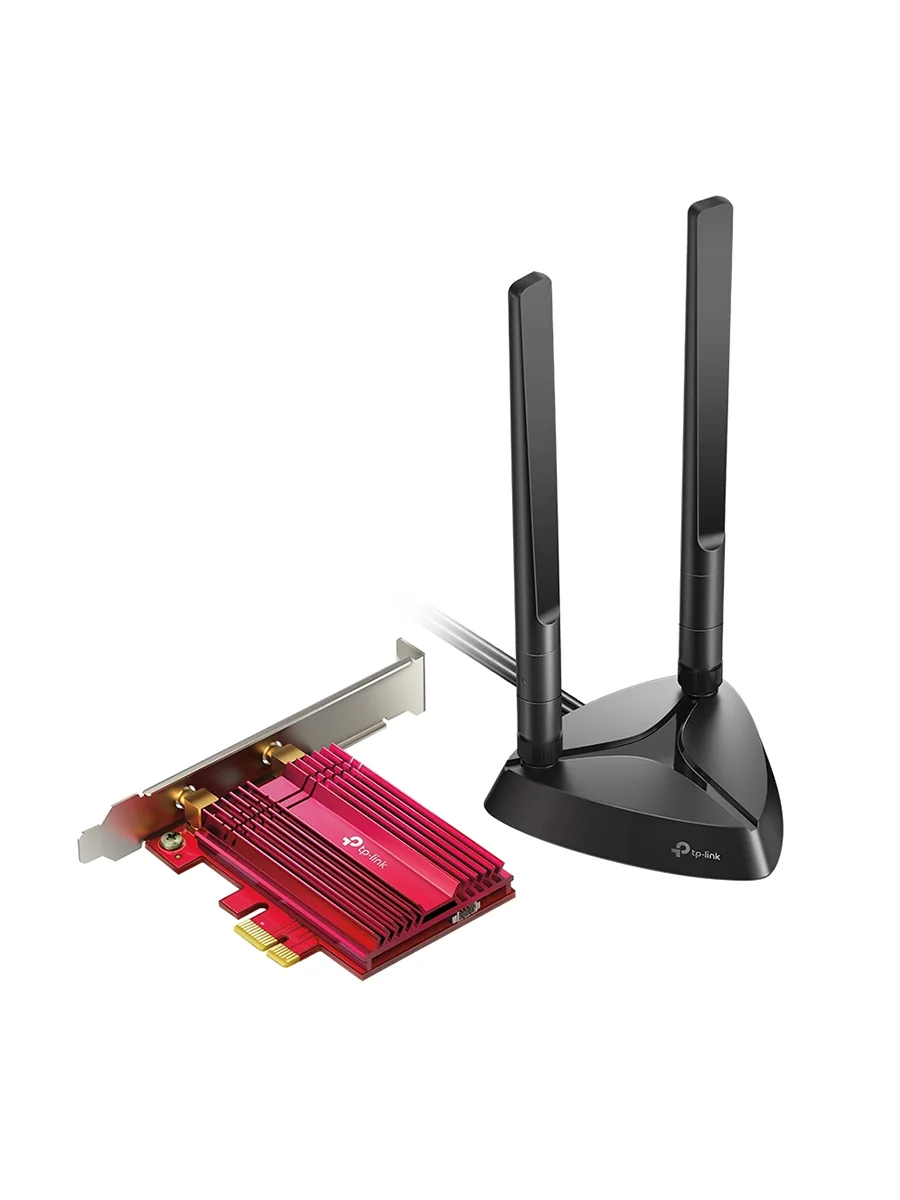 Wi-Fi Bluetooth-адаптер 2.4/5 ГГц TP-Link Archer TX3000E двухдиапазонный