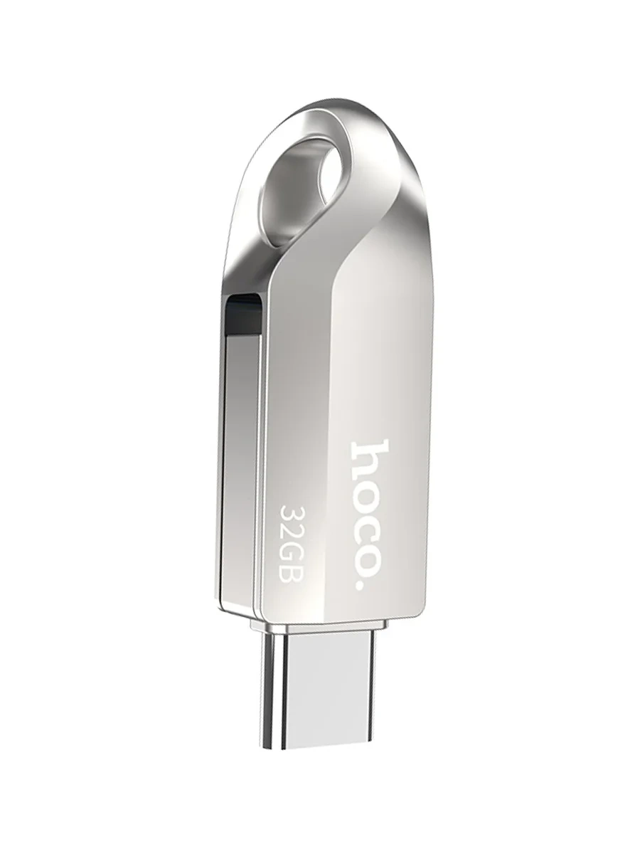 USB флешка 32Гб Hoco UD8 Smart серебристый
