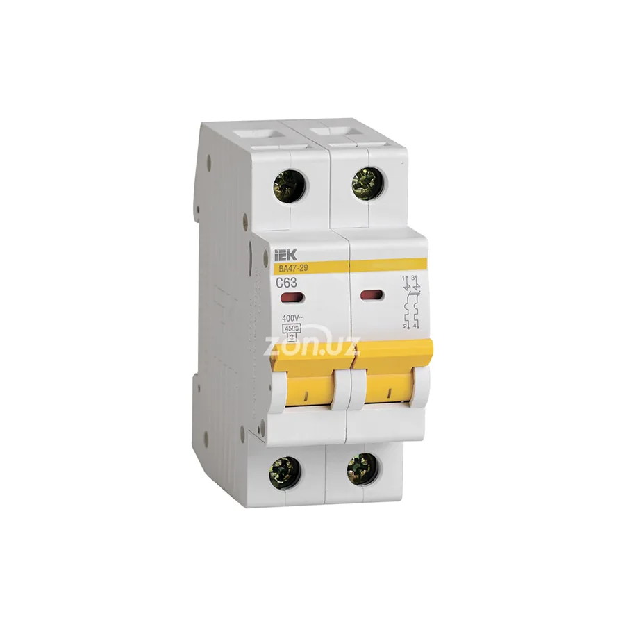 Автоматический выключатель IEK MVA20-2-063-C