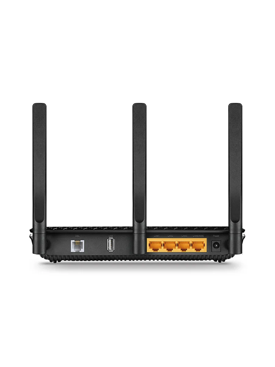 Wi-Fi роутер DSL 2.4/5 ГГц 1600 Мбит/сек TP-Link Archer VR600 двухдиапазонный гигабитный