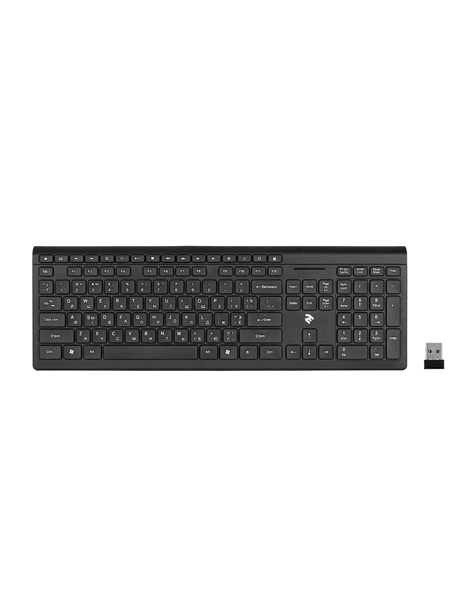 Беспроводная клавиатура 2E KS210 черный