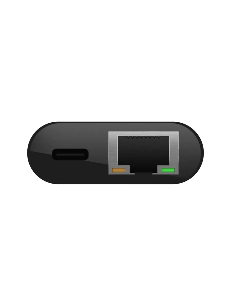 Адаптер USB Type-С - Ethernet Belkin INC-001 черный