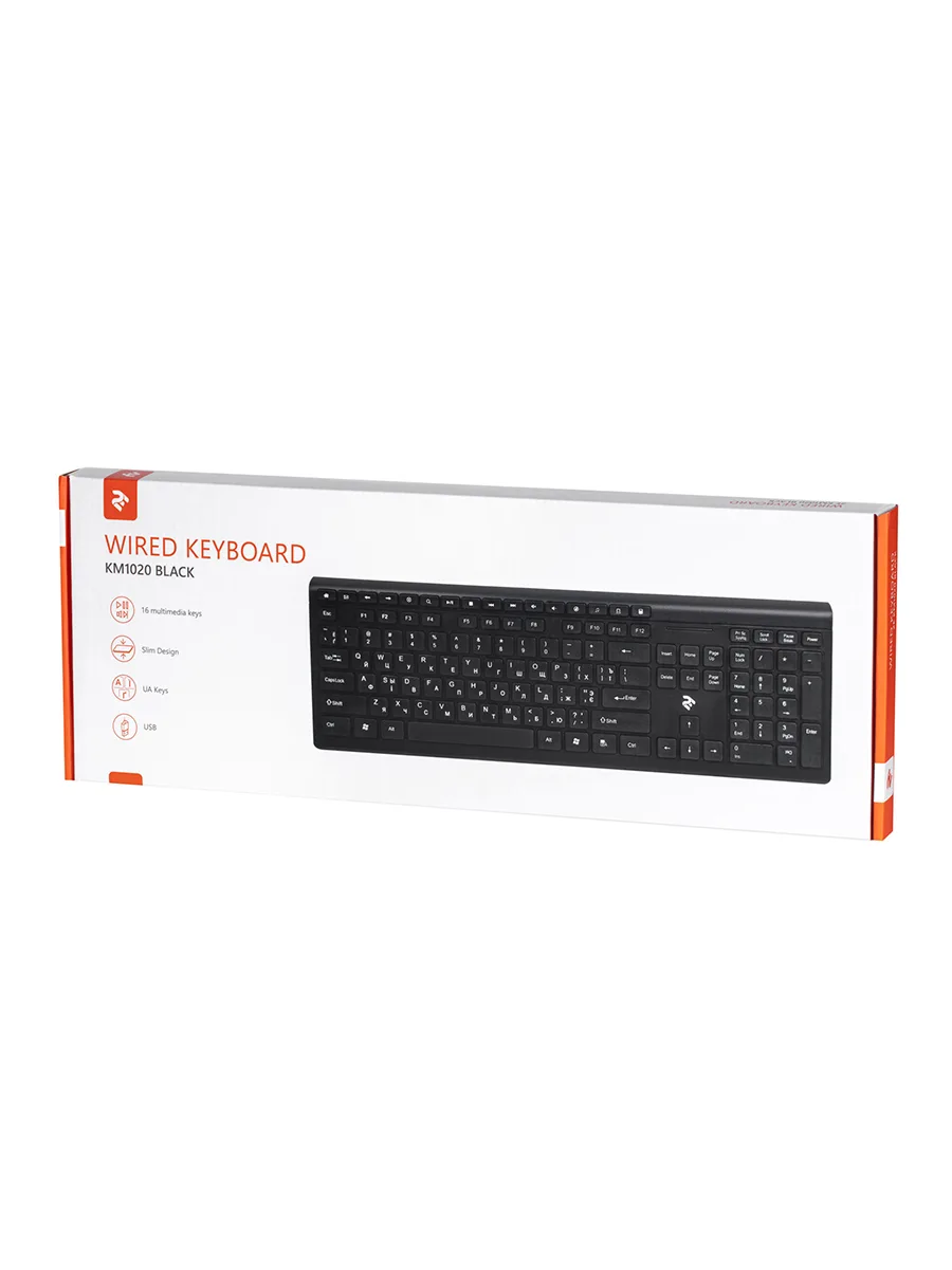 Беспроводная клавиатура 2E KS210 черный