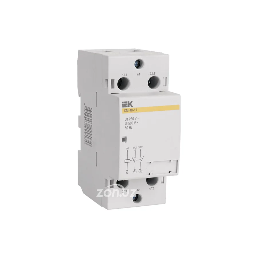 Контактор модульный IEK MKK10-63-20 КМ63-20 AC