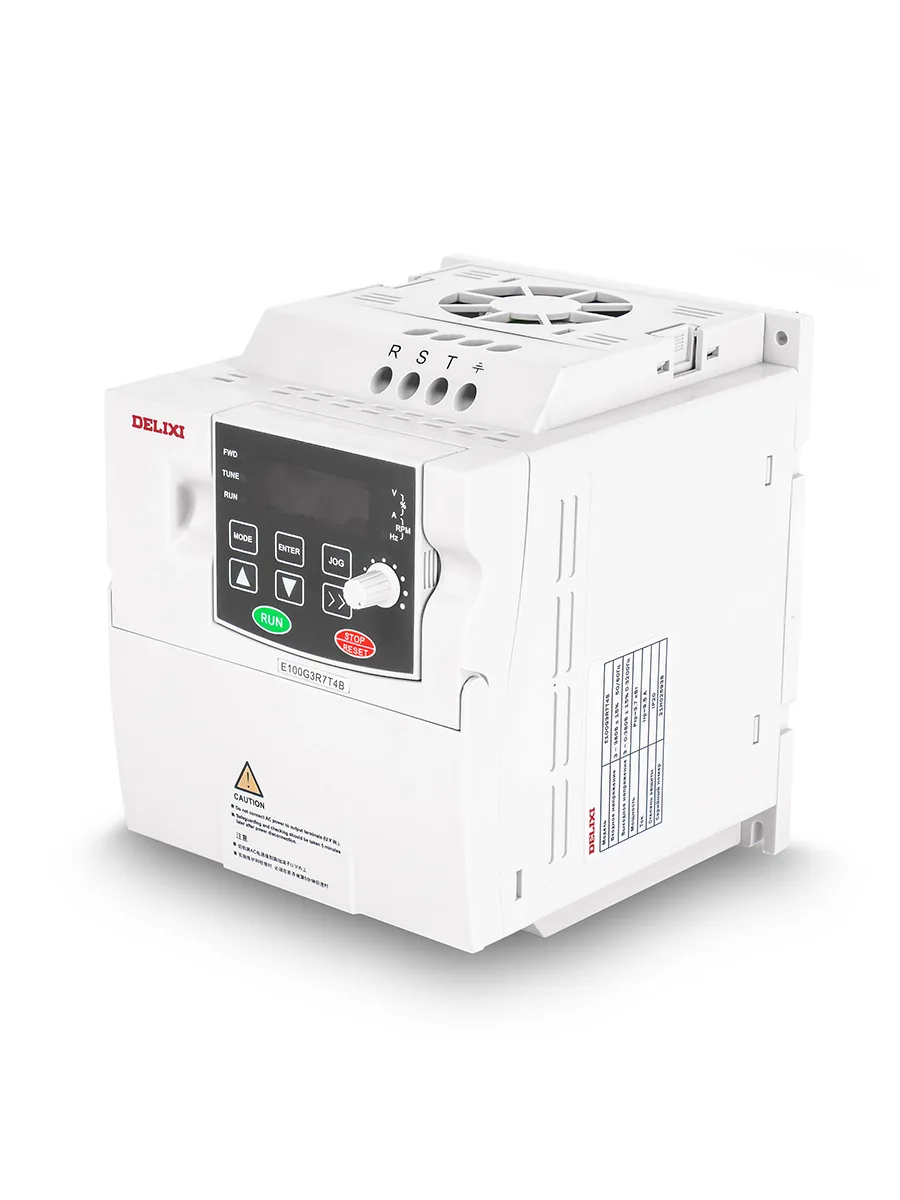 Частотный преобразователь 3.7 кВт 380В Delixi E100G3R7T4B