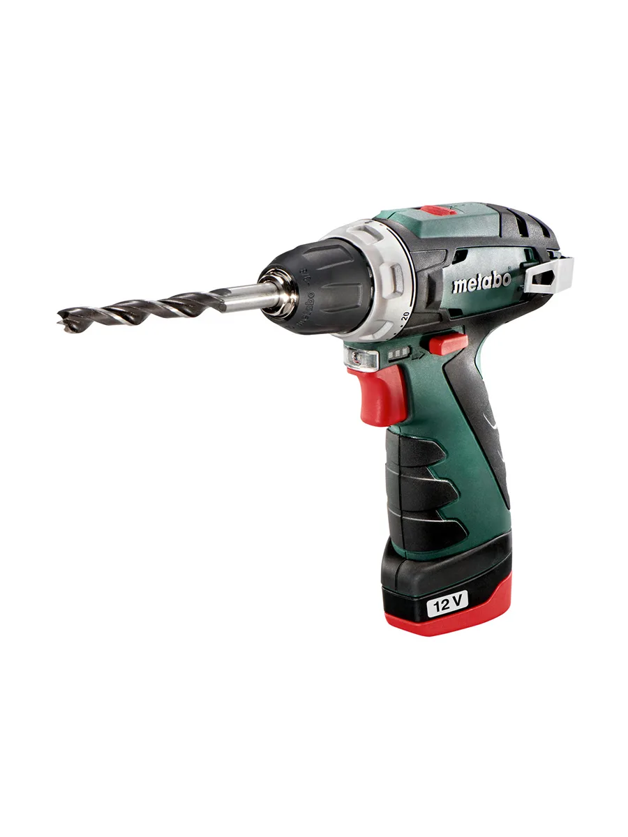 Двухскоростная безударная дрель-шуруповёрт Metabo PowerMaxx BS