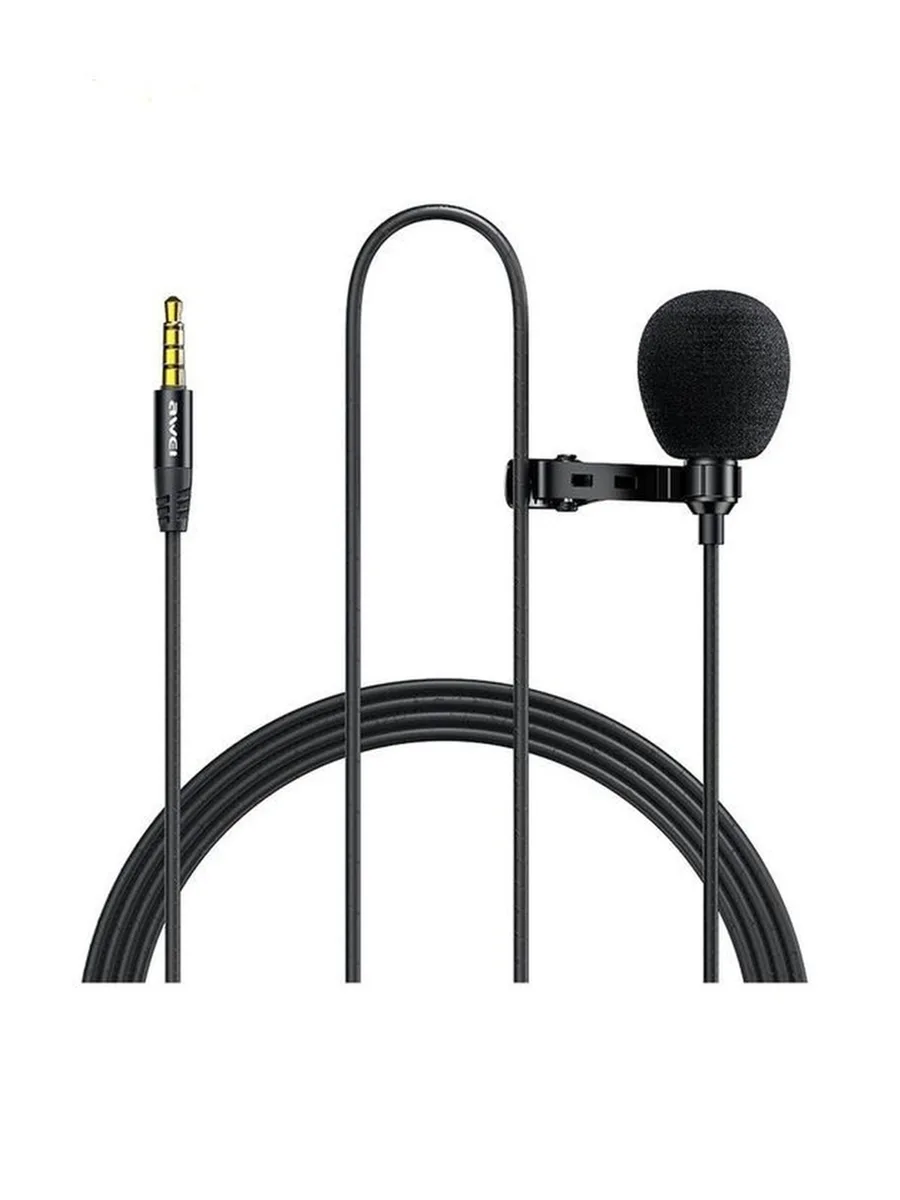 Петличный микрофон Awei MK1