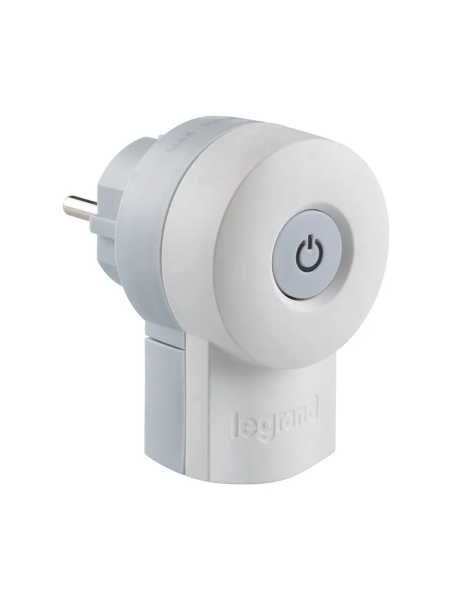 Вилка с выключателем 16А IP20 Legrand Elium 050409 белый