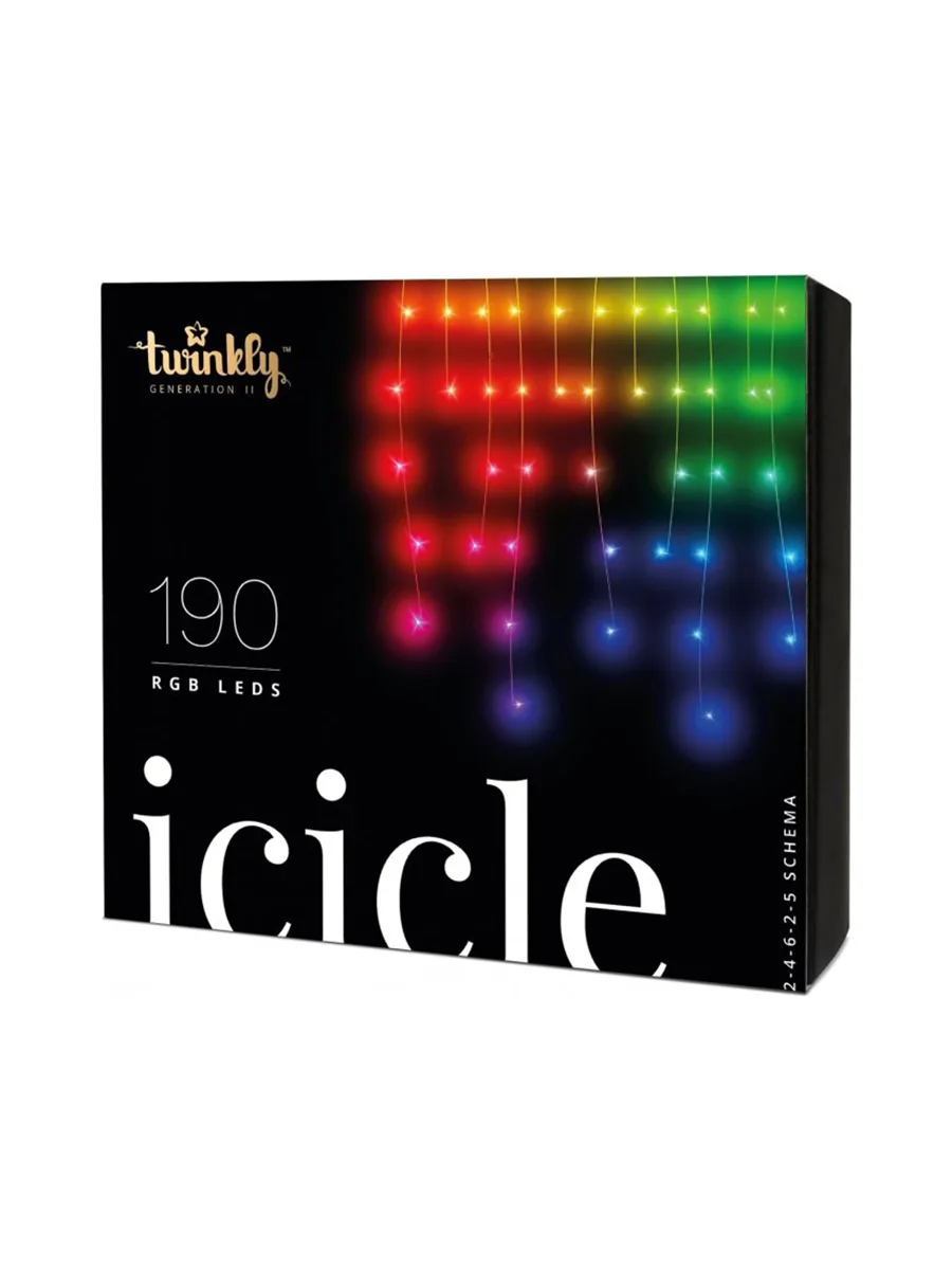 RGB гирлянда 5 м Twinkly TWI190STP-TEU