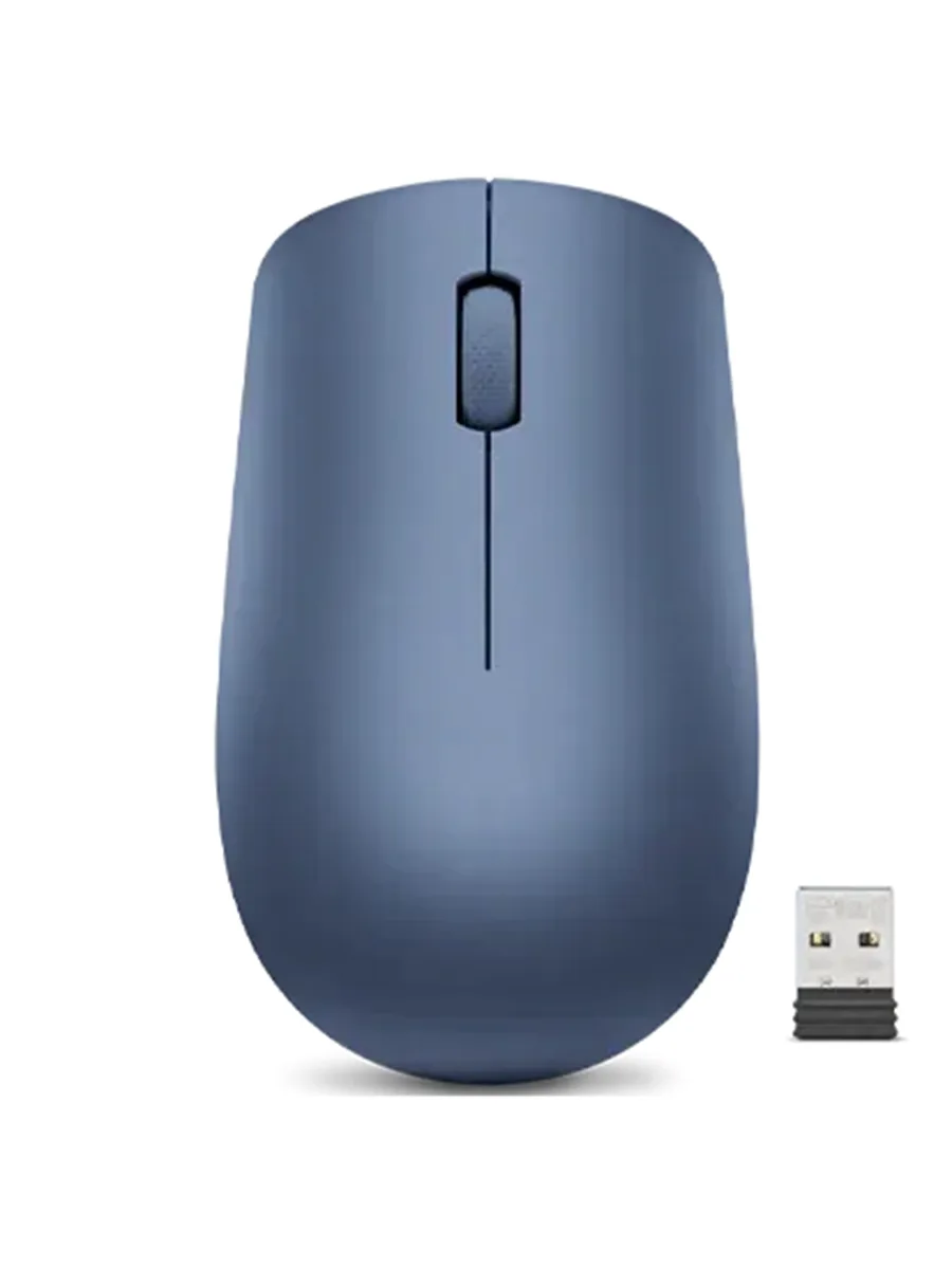 Беспроводная мышь 1200 dpi 3 клавиши Lenovo WM-530 синий