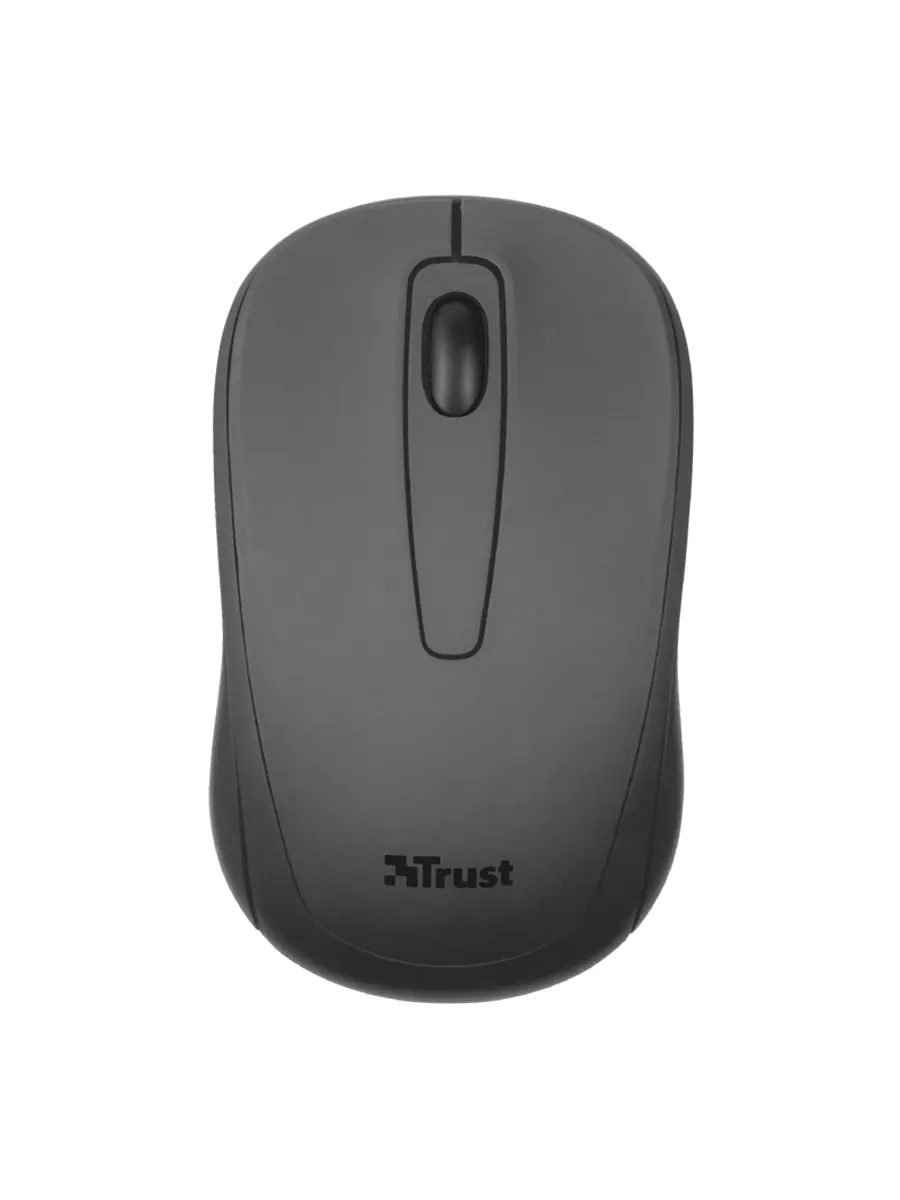 Беспроводная мышь 1200 dpi 3 клавиши Trust Ziva Compact черный