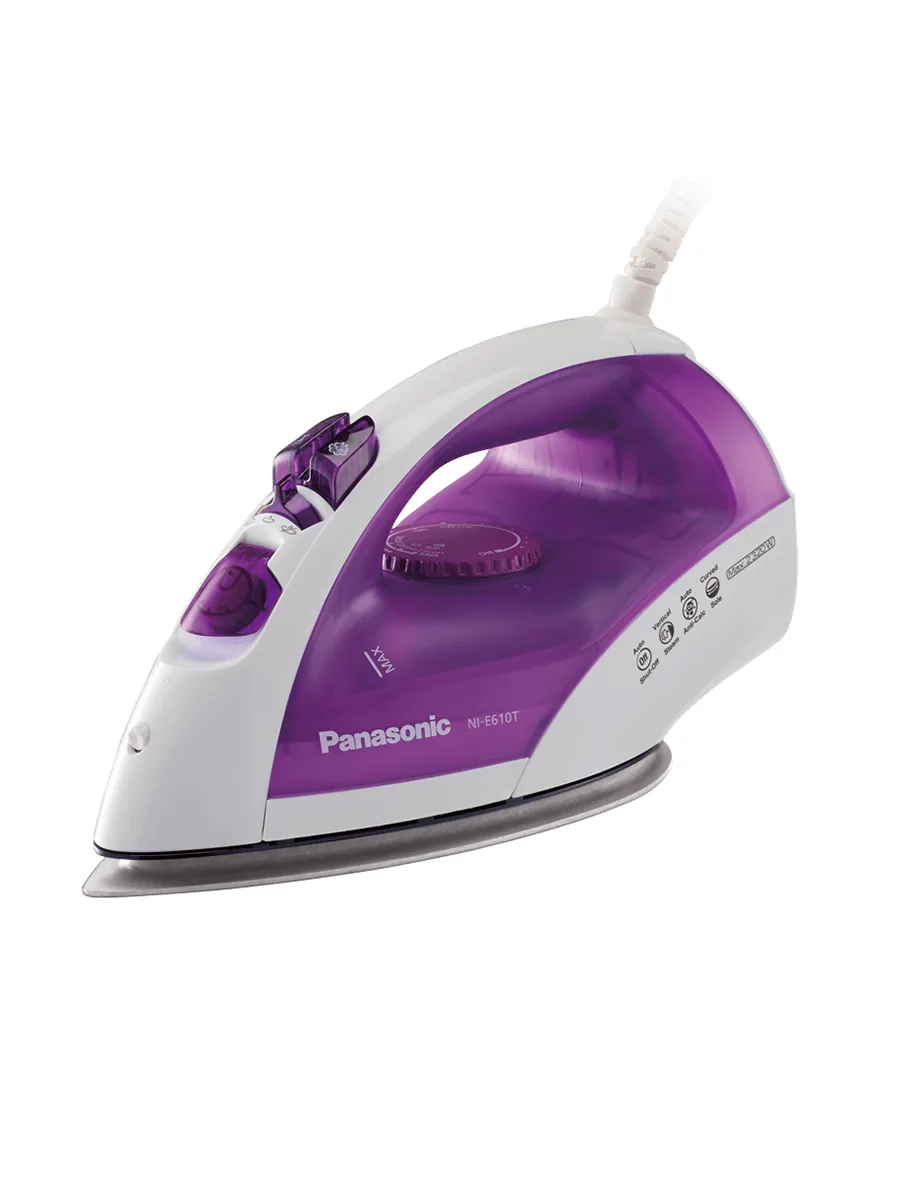 Паровой утюг Panasonic NI-E610TVTW розовый