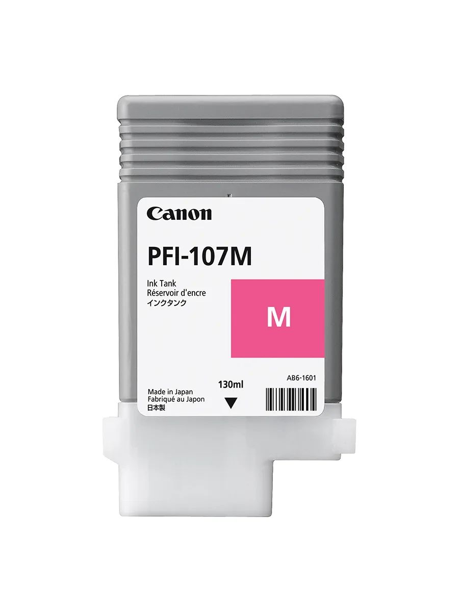 Картридж для широкоформатного струйного принтера Canon PFI-107M (6707B001AA)