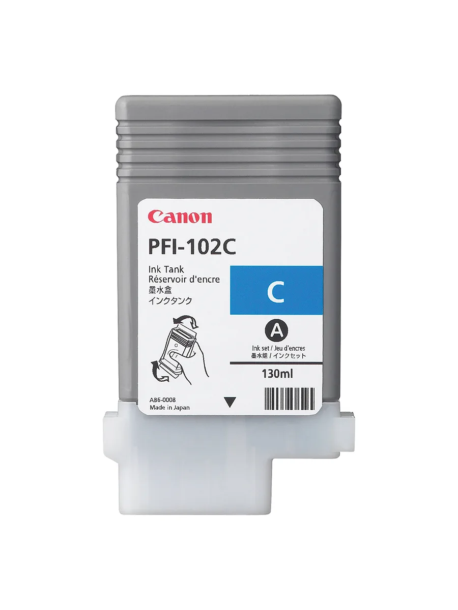 Картридж для струйного принтера Canon PFI-102C (0896B001AA)