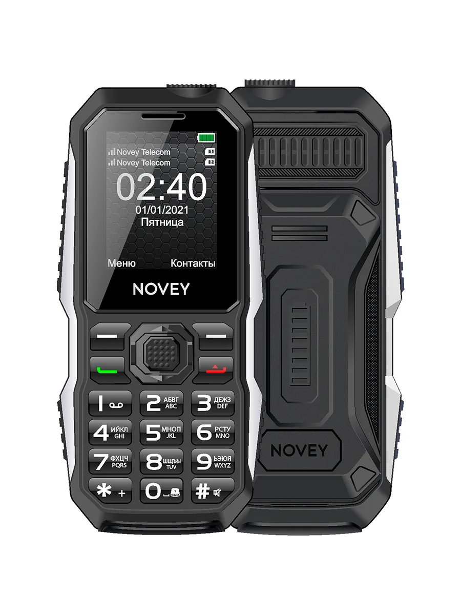 Сотовый телефон 1.77″ 32Мб Novey T240i черный