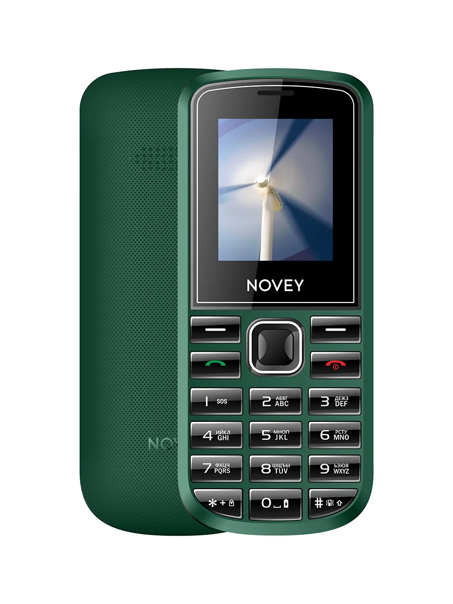 Сотовый телефон 1.77″ 32Мб Novey 102 зелёный