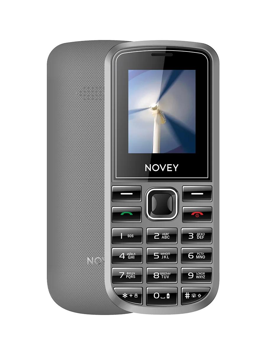 Сотовый телефон 1.77″ 32Мб Novey 102 серый