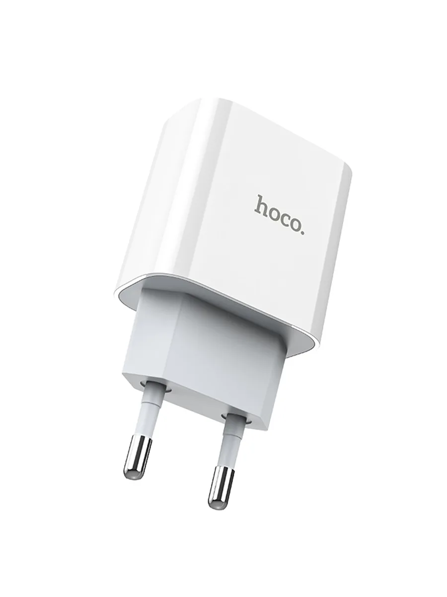 Сетевое зарядное устройство Hoco C76A Plus белый